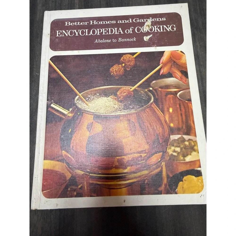 Better Homes and Gardens Encyclopedia of Cooking Vol‎ 1 Abalone Vintage